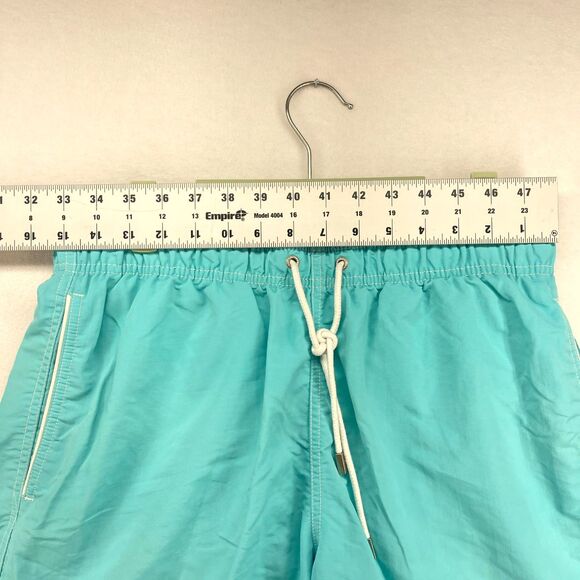 Bugatchi‎ Lined Swim Trunks Light Blue Mens Size L - Picture 8 of 9